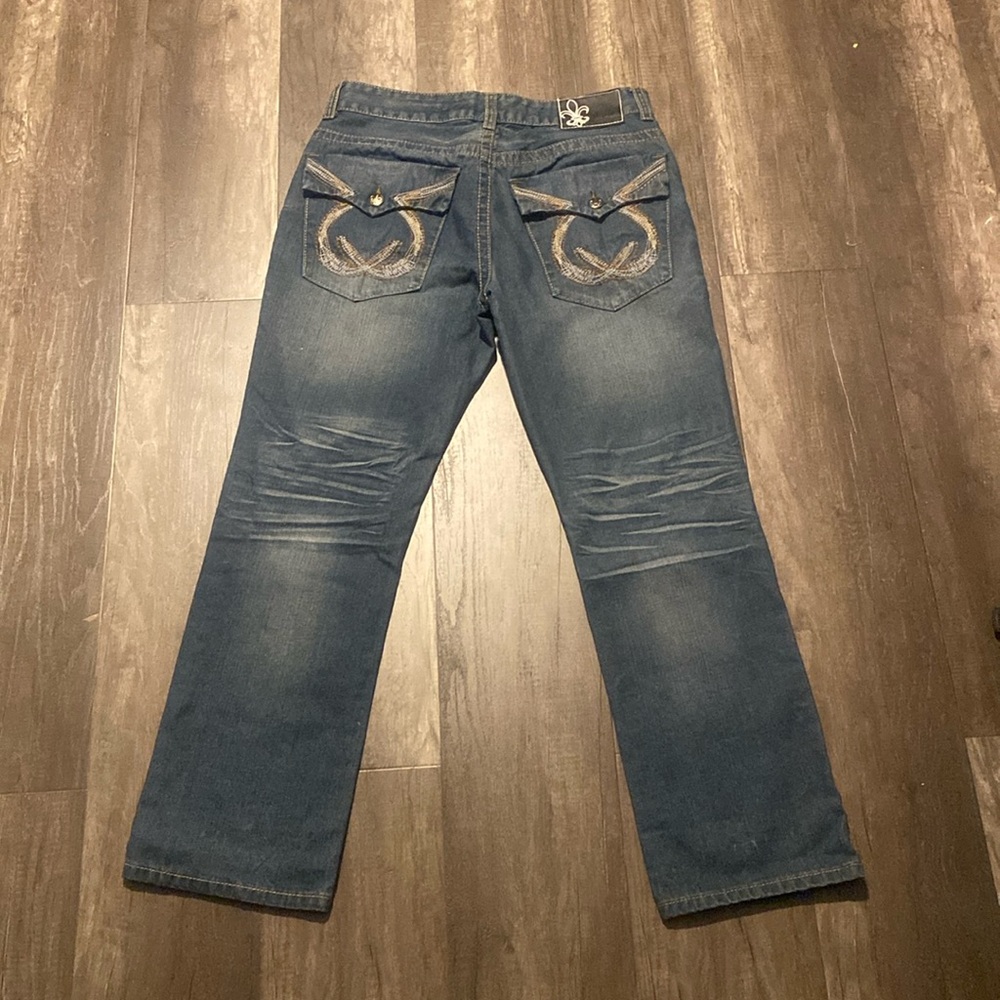 Urban Heritage Mens Blue Jeans Labelled 36x32